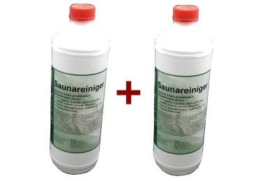 Saunareiniger - prípravok na čistenie sáun 1l - sada 2