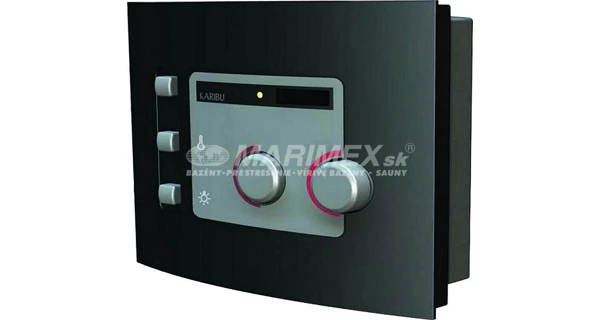 Saunová piecka Bio-Kombi 9 kW s externým ovládaním - Karibu