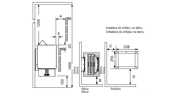 Saunové kachle SAWO Nordex Plus NS Trendline - 9,0 kW