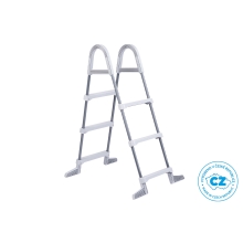 Schodíky k bazénom - výška steny do 0,91 m - šedé