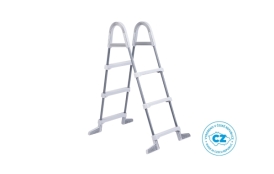 Schodíky k bazénom - výška steny do 0,91 m - šedé