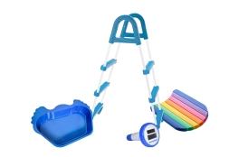 Schodíky k bazénu 0,91 m + bazénové príslušenstvo