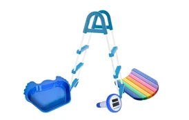 Schodíky k bazénu 0,91 m + bazénové príslušenstvo