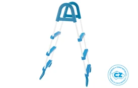 Schody k bazénom - výška steny do 0,91m