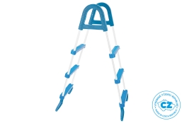 Schody k bazénom - výška steny do 0,91m