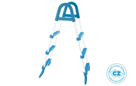 Schody k bazénom - výška steny do 0,91m