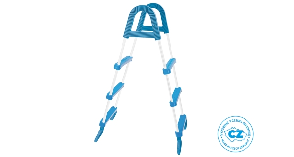 Schody k bazénom - výška steny do 0,91m