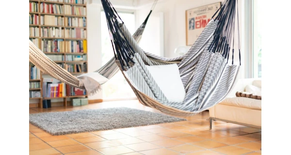 Sedačka houpací La Siesta Habana Comfort Pattern zebra