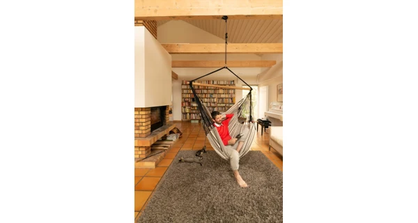 Sedačka houpací La Siesta Habana Comfort Pattern zebra