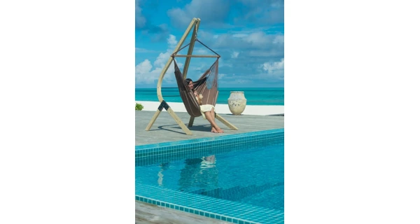 Sedačka houpací La Siesta Habana Kingsize Cosy latte