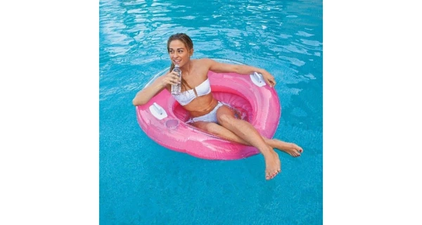 Sedadlo vodné nafukovacie - modré