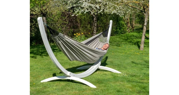 Sieť hojdacia La Siesta Flora Kingsize Pattern zebra