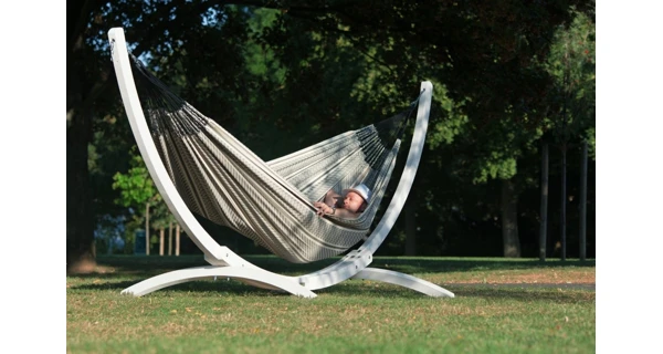 Sieť hojdacia La Siesta Flora Kingsize Pattern zebra