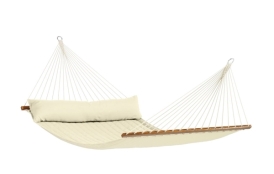 Sieť hojdacia s tyčami La Siesta Alabama Kingsize vanilla