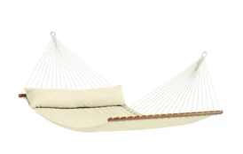 Sieť hojdacia s tyčami La Siesta Alabama Kingsize vanilla