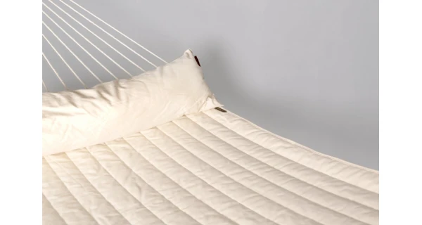 Sieť hojdacia s tyčami La Siesta Alabama Kingsize vanilla