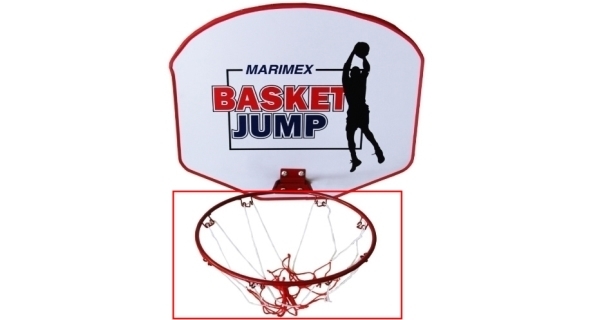 Sieť k basketbalovému košu k trampolínám