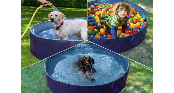 Skladací bazén pre psy - Ø 160 cm