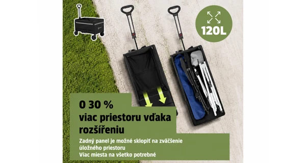 Skladací kempingový vozík Atlas