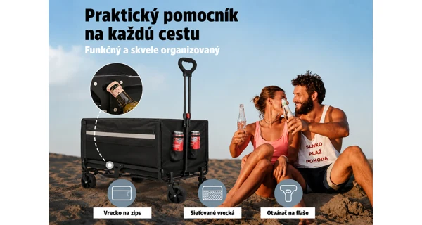 Skladací kempingový vozík Atlas