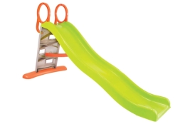 Šmykľavka s lezeckou stenou