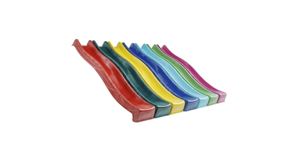 Šmykľavka s prípojkou na vodu červená 2,20 m