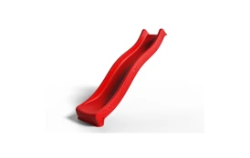 Šmykľavka s prípojkou na vodu červená 2,20m