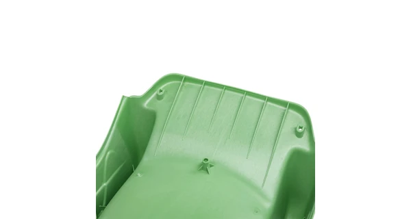 Šmykľavka s prípojkou na vodu červená 2,9m