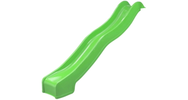 Šmykľavka s prípojkou na vodu - jablkovo zelená 2,5m