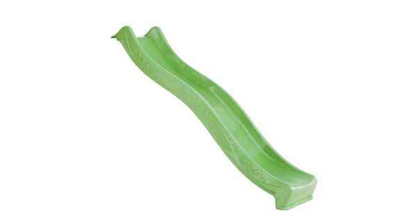 Šmykľavka s prípojkou na vodu zelená 2,20m