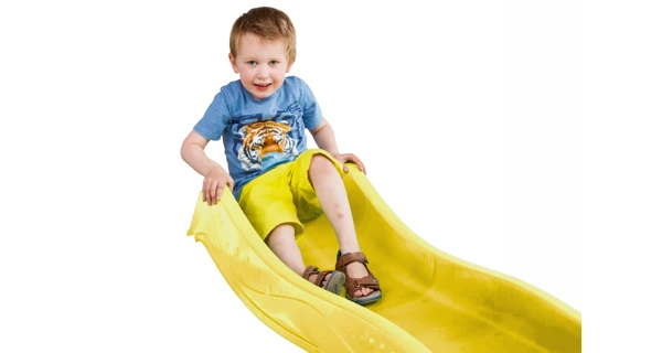 Šmykľavka s prípojkou na vodu žltá 3,0 m