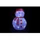 Snehuliak 20 LED - studená biela