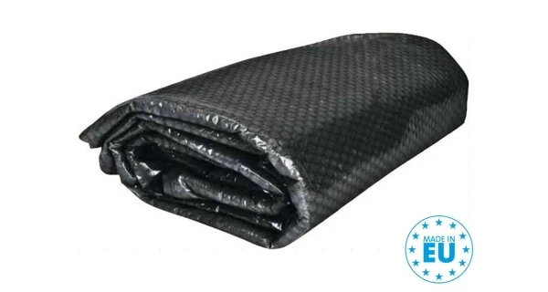 Solárna plachta čierna pre bazény s Ø hladiny 2,5 m