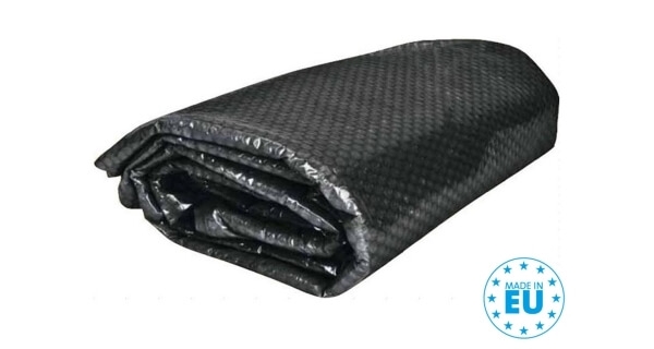 Solárna plachta čierna pre bazény s Ø hladiny 2,5 m