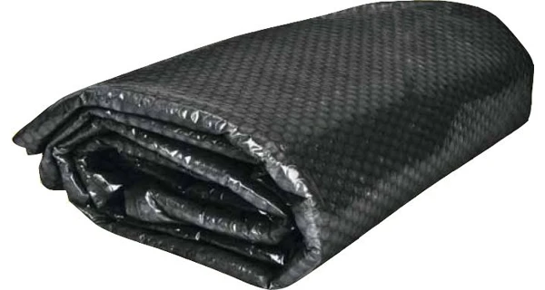 Solárna plachta čierna pre bazény s Ø hladiny 3 m