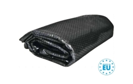 Solárna plachta čierna pre bazény s Ø hladiny 3 m