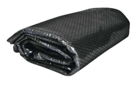 Solárna plachta čierna pre bazény s Ø hladiny 4,5 m