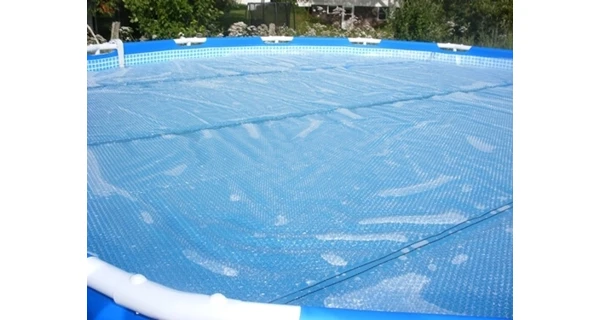 Solárna plachta modrá pre bazény s Ø hladiny 3,6 m
