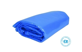 Solárna plachta modrá pre bazény s Ø hladiny 3,6 m