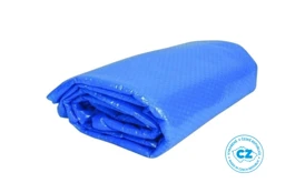 Solárna plachta modrá pre bazény s Ø hladiny 3,6 m