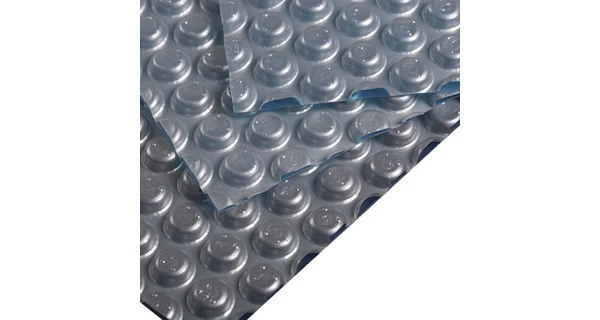 Solárna plachta modro strieborná pre bazény s Ø hladiny 4,5 m