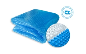 Solárna plachta modro-transparentná pre kruhové vírivé bazény s Ø hladiny 1,65 m
