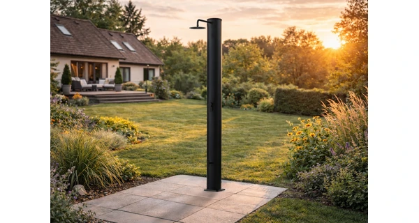 Solárna sprcha DUO 40 l, hliníková