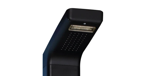 Solárna sprcha UNO 35 l hliníková s LED svetlom