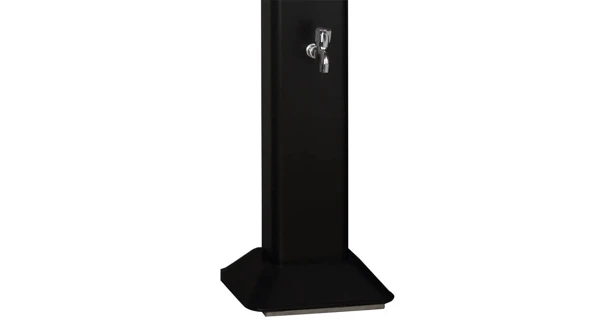 Solárna sprcha UNO 35 l hliníková s LED svetlom