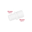 Spoj hadíc s redukciou 32/38 mm