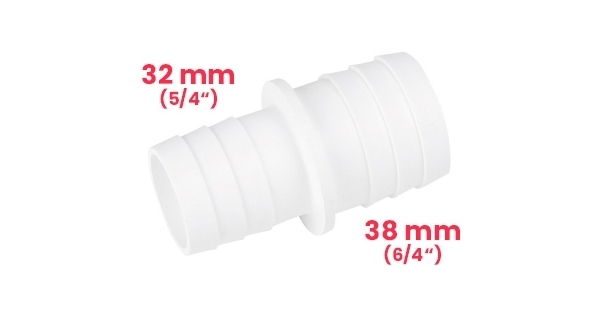 Marimex | Spoj hadíc s redukciou 32/38 mm | 11001022