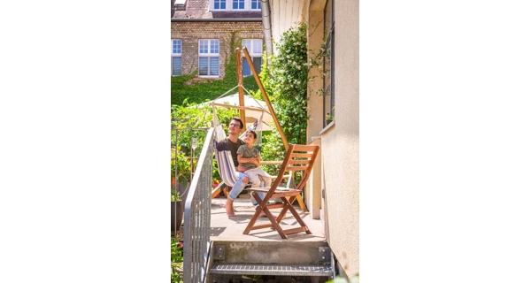 Stojan na hojdaciu sedačku La Siesta Calma nature