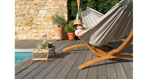 Stojan na hojdaciu sieť La Siesta Elipso do 160 kg