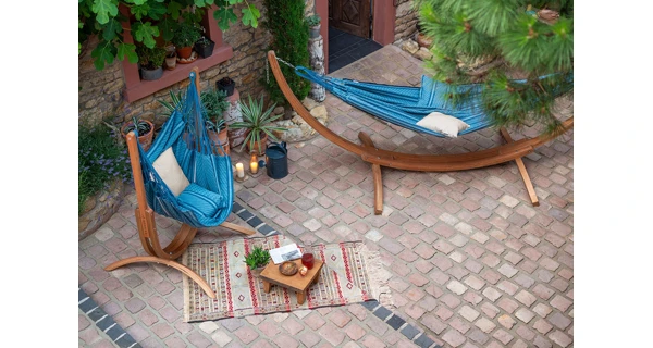 Stojan na hojdaciu sieť La Siesta Maera do 120 kg